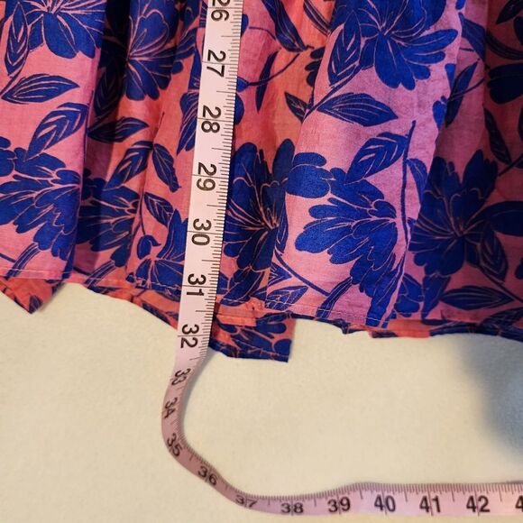 Olivaceous Floral Print Flutter Sleeve Summer Dress Size S - Picture 8 of 8